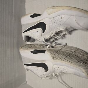 Men's White and Black Sneakers